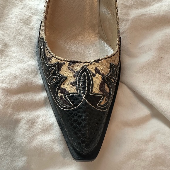 Vintage Christian Dior Python heels - Picture 9 of 10